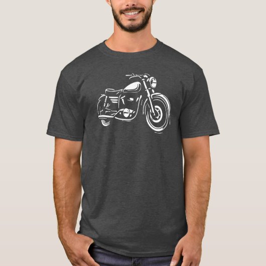 バイククルーザーTシャツ Tシャツ (正面)