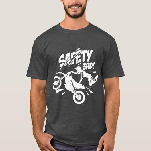 バイククールの安全性3rdプレゼント1位を獲得 tシャツ (正面)