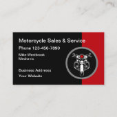 バイククールテーマ名刺 名刺 (正面)