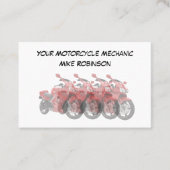 バイククール整備士ニュービジネスカード 名刺 (正面)