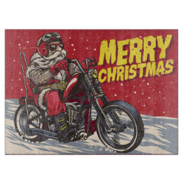 バイクサンタクリスマスカッティングボード カッティングボード