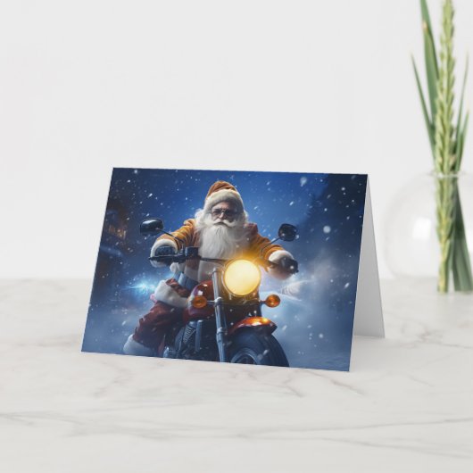 バイクサンタクリスマスカード シーズンカード (正面)