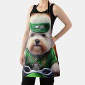 バイクサンパトリックの日を運転するビコンフリセドッグ エプロン (インサイチュ)