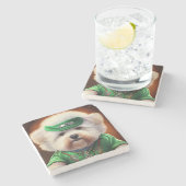 バイクサンパトリックの日を運転するビコンフリセドッグ ストーンコースター (横)