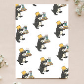 バイクサードバースデーパーティーのバッジ 招待状