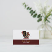 バイクショップ – 名刺 (スタンド正面)