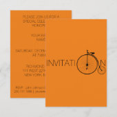 バイクジェントンロンドン招待状 招待状 (正面/裏面)