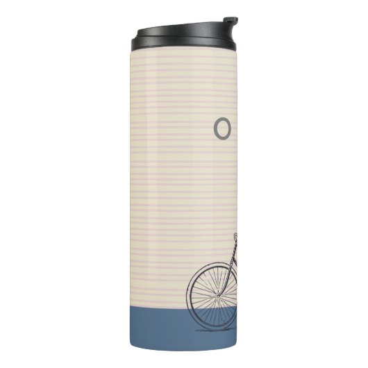 バイクスタイリッシュスケッチ赤面とブパーソナライズされたルー タンブラー (回転左)