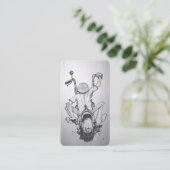 バイクスタイリッシュ名刺 名刺 (スタンド正面)