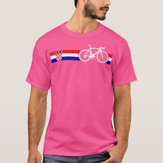 バイクストライプクロアチア Tシャツ