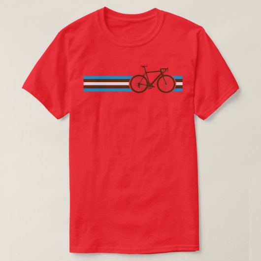 バイクストライプAG2Rラモンディエール Tシャツ (デザイン正面)