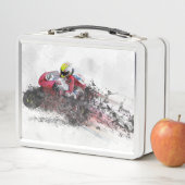 バイクスピードヘルメット メタルランチボックス (インサイチュ)