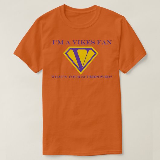 バイクスファンになるのが私の超大国 Tシャツ (デザイン正面)
