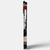 バイクセントパトリックの日を運転するバイワーテリア犬 Case-Mate iPhoneケース (裏面 / 左)