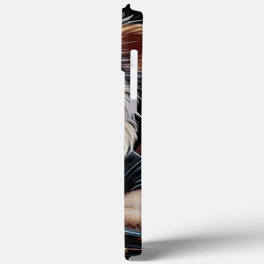 バイクセントパトリックの日を運転するバイワーテリア犬 Case-Mate iPhoneケース (裏面 / 左)