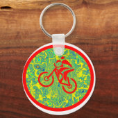 バイクチェンジャ話ー キーホルダー (正面)