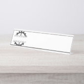 バイクチェーンギア デスクネームプレート (正面)