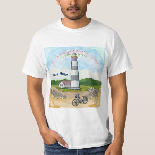 バイクチョイスライトハウス Tシャツ (正面)