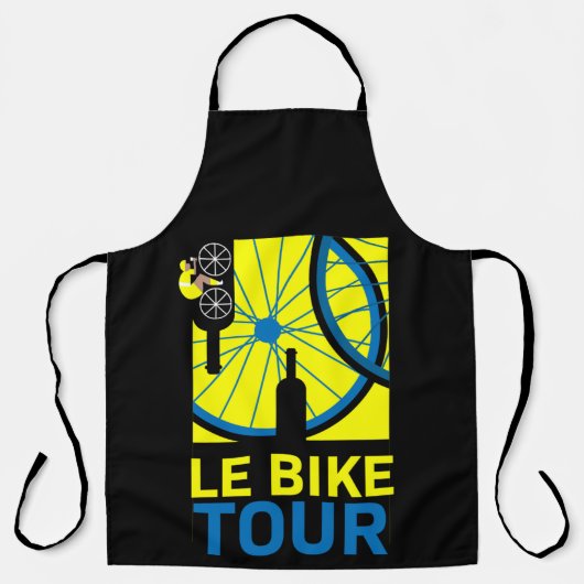バイクツアーアート エプロン (正面)
