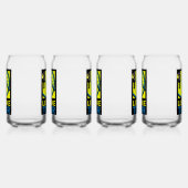 バイクツアーアート ガラス缶 (左)