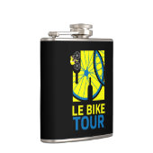 バイクツアーアート フラスク (右)