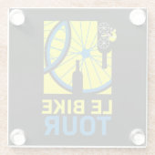 バイクツーリングアート ガラスコースター (裏面)