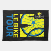 バイクツーリングアート キッチンタオル (横)