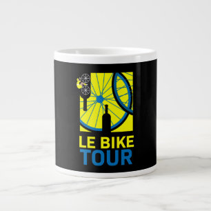 バイクツーリングアート ジャンボコーヒーマグカップ