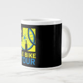 バイクツーリング ジャンボコーヒーマグカップ (正面右)