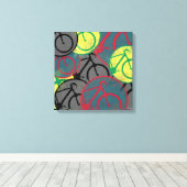 バイクデコーナー キャンバスプリント (インサイチュ (ウッドフロア))