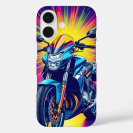 バイクデザインはっきりした- Ride Mobile iPhone 16ケース