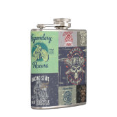 バイクデザインステンレススチールフラスコ フラスク (右)