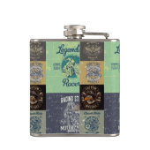 バイクデザインステンレススチールフラスコ フラスク (裏面)