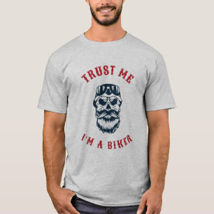 バイクトラスト私はバイクもしくは自転車に乗る人 Tシャツ