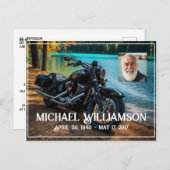 バイクニアザウォーターお祝いオブライフ ポストカード (正面/裏面)