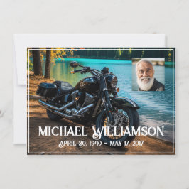 バイクニアザウォーターお祝いオブライフ 招待状