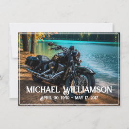 バイクニアザウォーターお祝いオブライフ 招待状