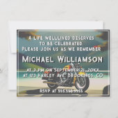 バイクニアザウォーターお祝いオブライフ 招待状 (裏面)