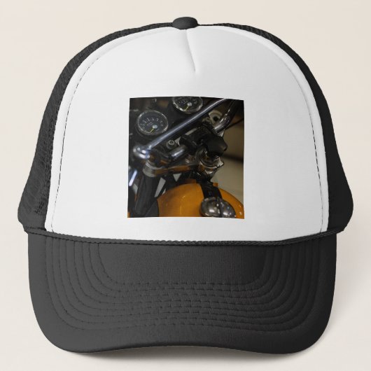 バイクバイクもしくは自転車に乗る人ライダー キャップ (正面)