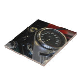 バイクバイクもしくは自転車に乗る人ライダー タイル (側面)