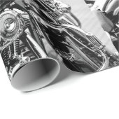 バイクバイクもしくは自転車に乗る人ライドライダーズ詳細 ラッピングペーパー (ロールコーナー)