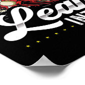 バイクバイクもしくは自転車に乗る人与えWhen Live You A Curve Lean ポスター (角)