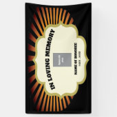 バイクバイクもしくは自転車に乗る人記念写真付き 横断幕 (縦)