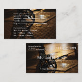 バイクバイ通りナイトフォト 名刺 (正面/裏面)