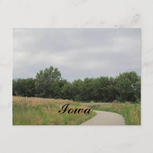 バイクパスアイオワ葉書 ポストカード (正面)