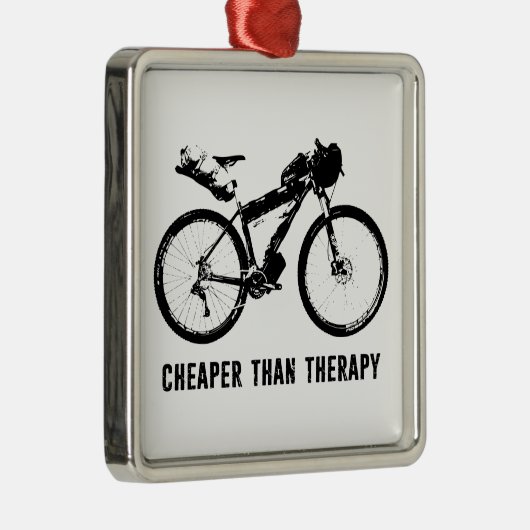 バイクパッキング、セラピーより安い メタルオーナメント (右)