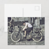 バイクパーソナライズされたはがき ポストカード (正面/裏面)