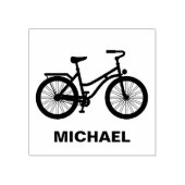 バイクパーソナライズされたライダー – 自転車 ラバースタンプ (インプリント)