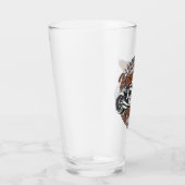 バイクパーソナライズされたレジェンダリーライダーバイクもしくは自転車に乗る人名 タンブラーグラス (右)