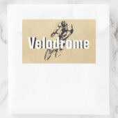 バイクパーソナライズされたレーシング 長方形シール (バッグ)